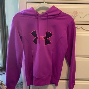 Under Armour purple hoodie